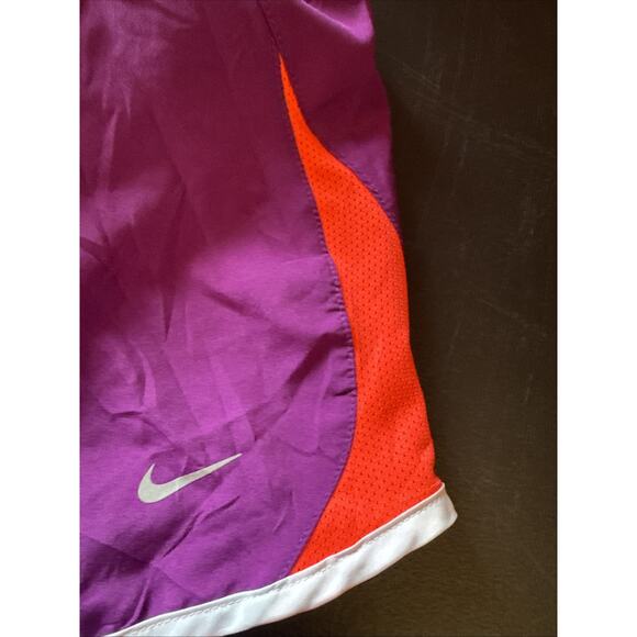 Nike Women's Purple Dri-Fit Running Shorts Athletic, Size Medium - Picture 3 of 6